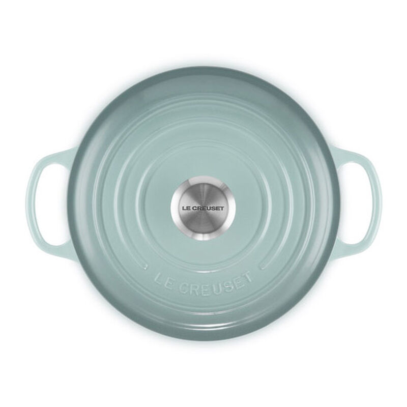 Le Creuset Signature Round Casserole 24cm - Sea Salt image number 2